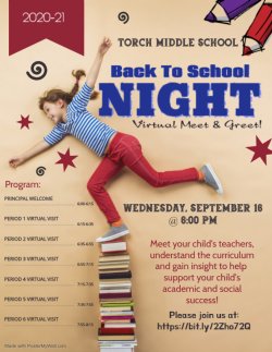 Back to School Night Flyer